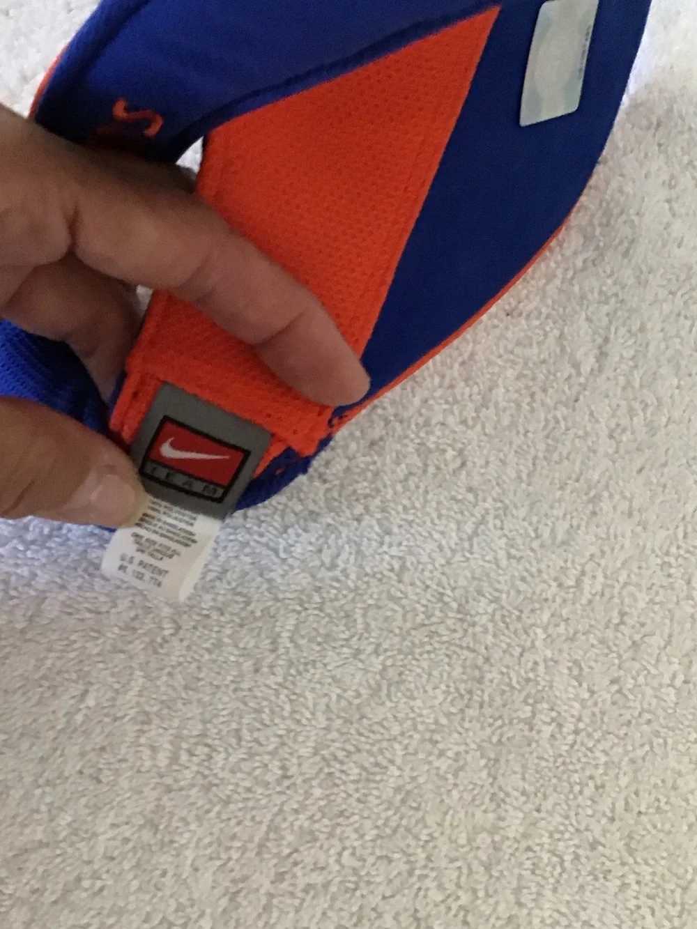 Nike Blue and Orange Florida Gators Dri-FIT Team Visor